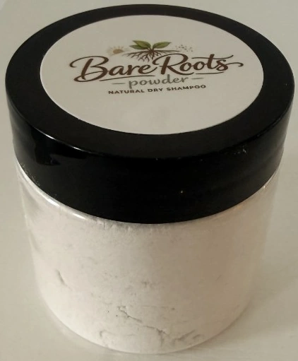 BareRoots Powder Light dry shampoo jar
